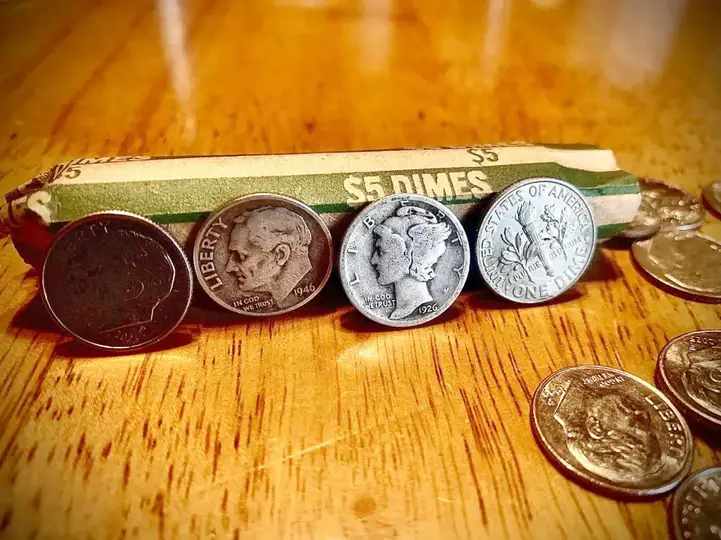 Dime Roll Hunting List Of Dimes -- here are the dimes to look for in coin rolls!