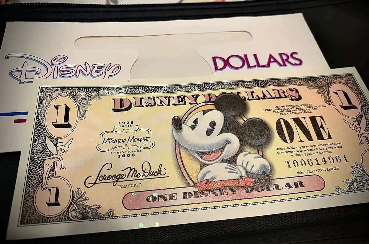 Collectible Disney Dollars - All Disney Dollars were made from 1987 to 2016. They are popular collectibles today -- worth hundreds (sometimes even thousands) of dollars. 