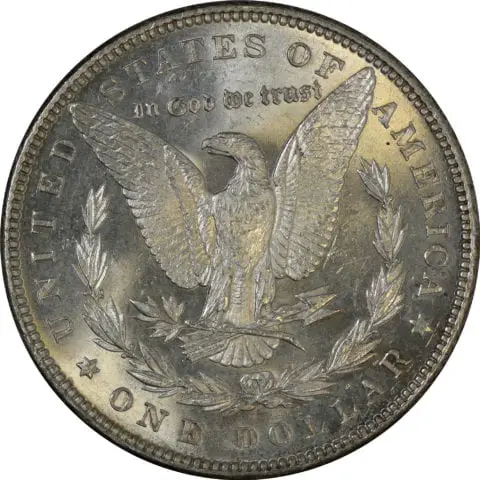 DMPL Morgan dollars are rare and beautiful with a prooflike surface.