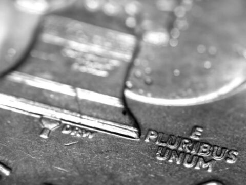 The phrase E Pluribus Unum appears on all U.S. coins