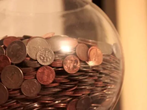 You can often find old coins in coin jars! 