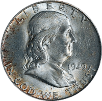 Franklin half dollar coin. franklin-half-dollar.png