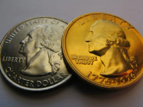 Gold Quarter Error Coins