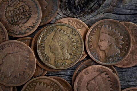 Indian Head pennies