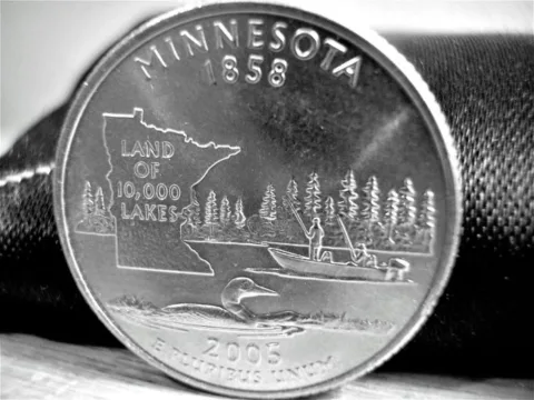 There is more than one error to be found on Minnesota quarters! Here is how to find all of the 2005 Minnesota state quarter errors.