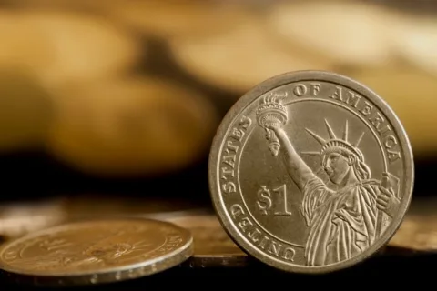 Modern U.S. dollar coin - see what it's made of here!