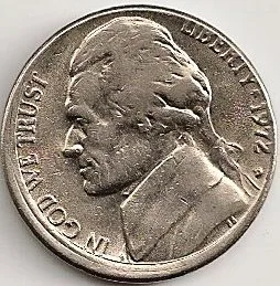 This nickel is a good example of an off-center coin.