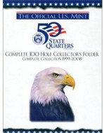 The official U.S. Mint state quarter folder. The official U.S. Mint state quarter folder.