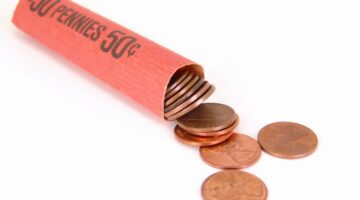 U.S. penny coin rolls explained. How many pennies in a roll?