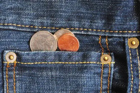 You never know what you will find in your loose pocket change! 