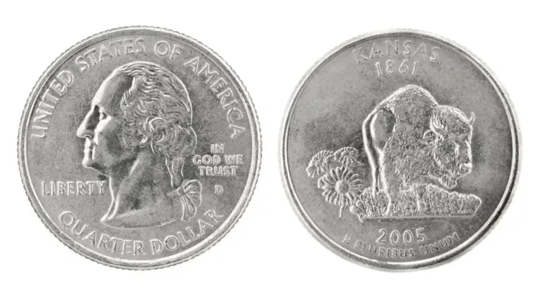 There are three 2005 Kansas quarter errors to look for. Some are worth 0 or more!