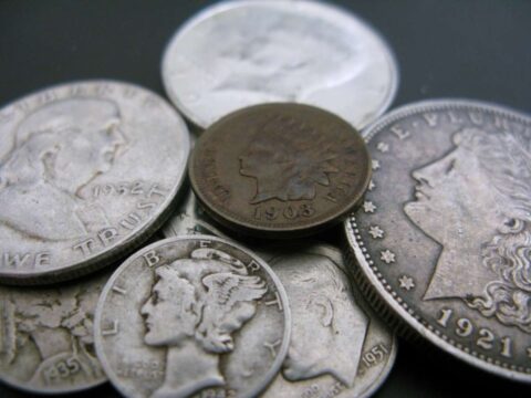 Among these coins is one or more rare key date U.S. coins