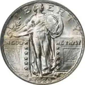 This is a Standing Liberty quarter. It is one of many rare quarters still found in circulation today!