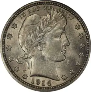 This is a Barber quarter. Many issues in this quarter series are rare, making it one of the most valuable quarters.