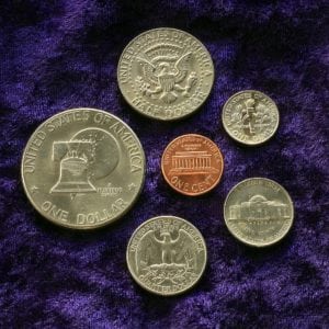 Transitional error coins have been found for each of these U.S. coin denominations - it's where a coin was accidentally struck on the wrong type of metal.