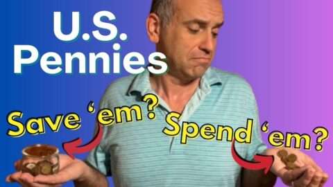 So... What should you do with all your pennies now that the U.S. Mint no longer makes them? See what I'm doing with mine! 