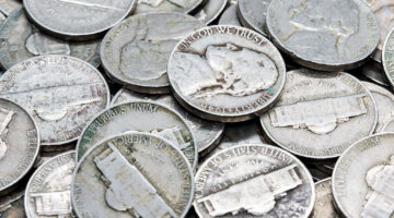 See when U.S. silver nickels were made and how much they're worth.