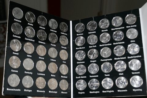 50 state quarters collection