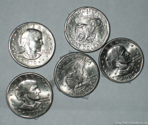 susan-b-anthony-coins-in-pocket-change.jpg Some of the Susan B. Anthony coins that I have found in pocket change.