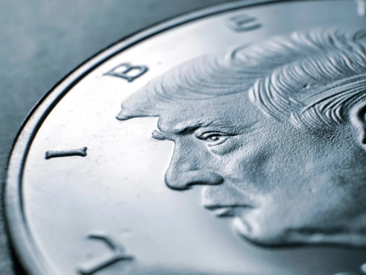 A Trump commemorative coin from 2017.