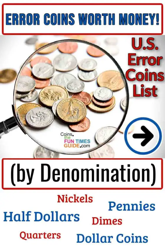 U.S. Error Coins List By Denomination | U.S. Coins Guide