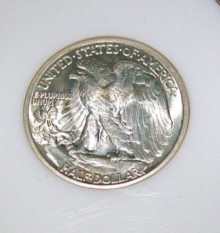 Walking Liberty half dollar coin