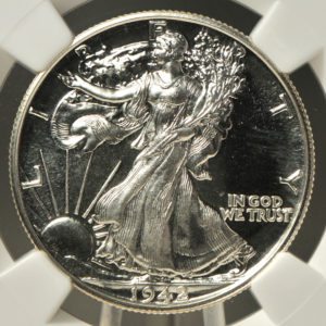 Proof Walking Liberty Half Dollar coin