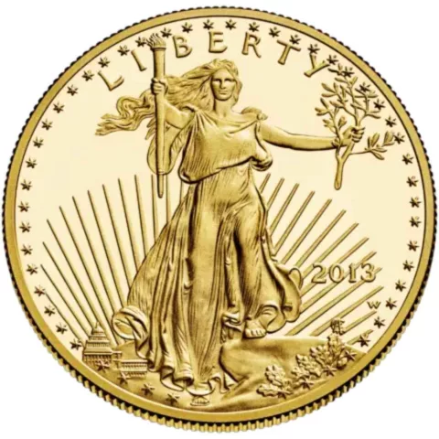 The West Point Mint has struck many kinds of coins, including American Gold Eagles - seen here.