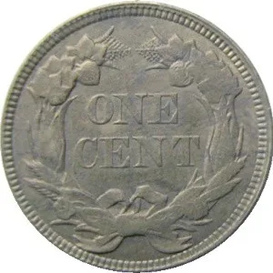 The Flying Eagle penny is popularly dubbed the 'white cent" because of its often-whitish appearance. 
