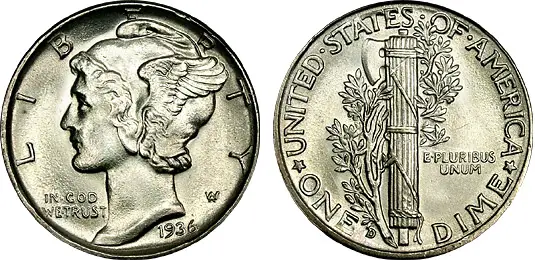 Mercury Dimes: See How Much A Mercury Dime From 1916 To 1945 Is Worth ...